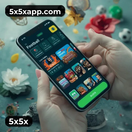 Slots 5x5x - Giros Grátis Diários